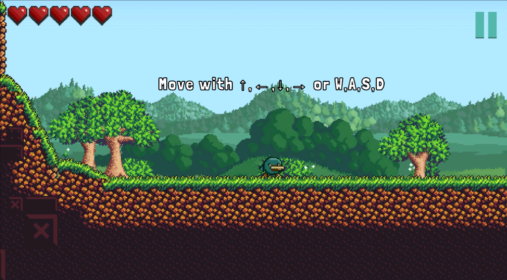 RAISE Screenshot - Movement tutorial